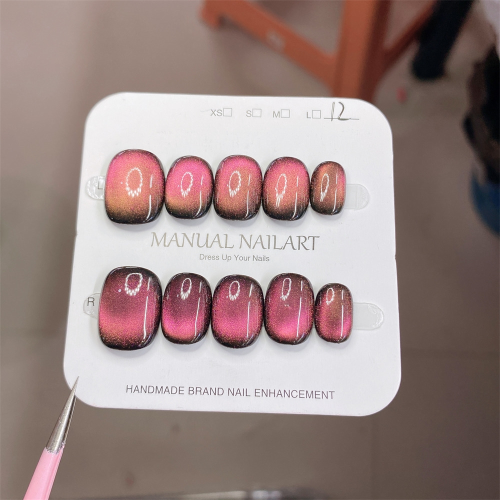 Nail Art Ideas - 10pc Purely Handmade Wearable Nail Gel