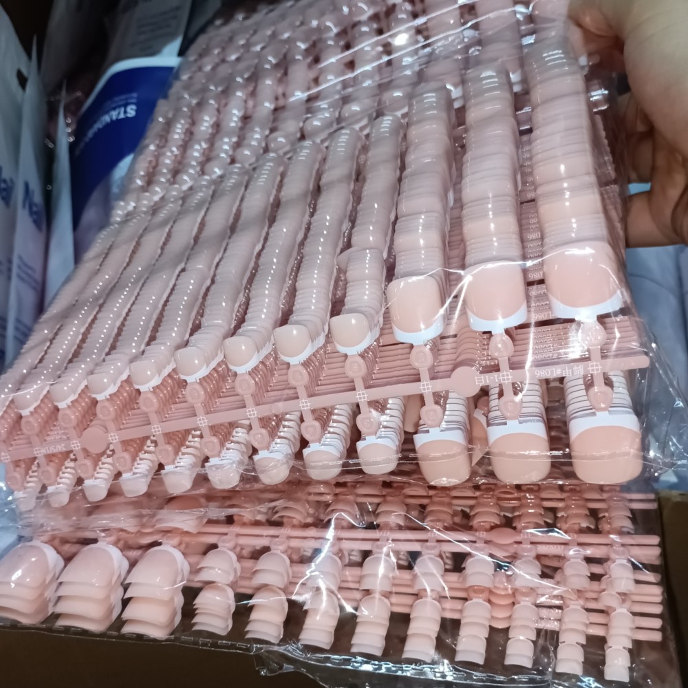 Nail Art Fake Nails - 120pcs Square ToeNail Tips - Short
