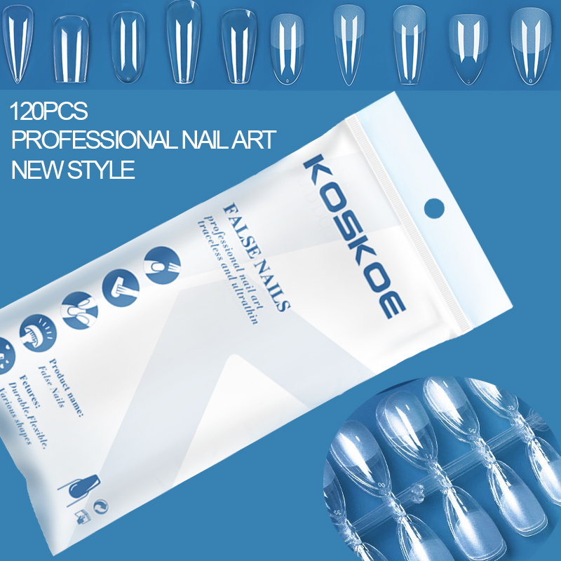 120pcs False Nails Press on Ac - Nail Art Xs review and price