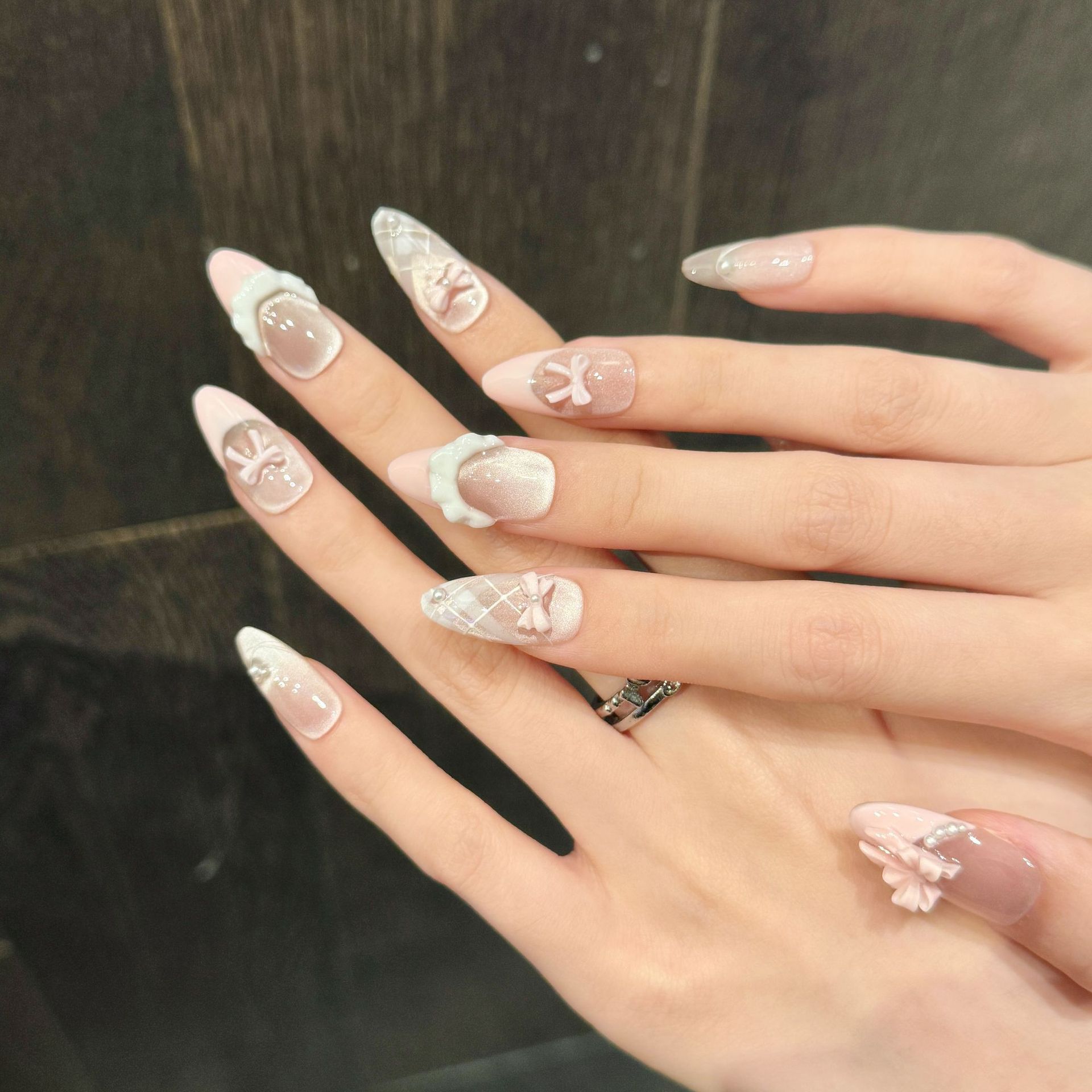 10pcs Handmade Press on Nails  - Nail Art Xs review and price