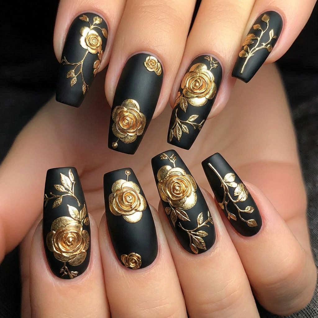 3D fake nails for women girls  - Nail Art Press On review and price