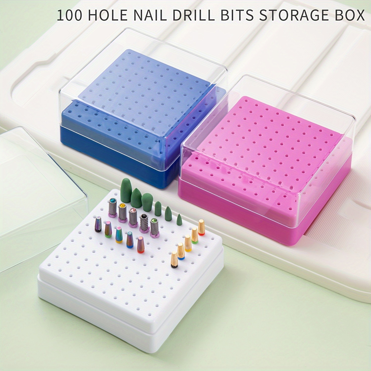 30/100 Hole 1PC of Various Sty - Nail Drill Machine review and price