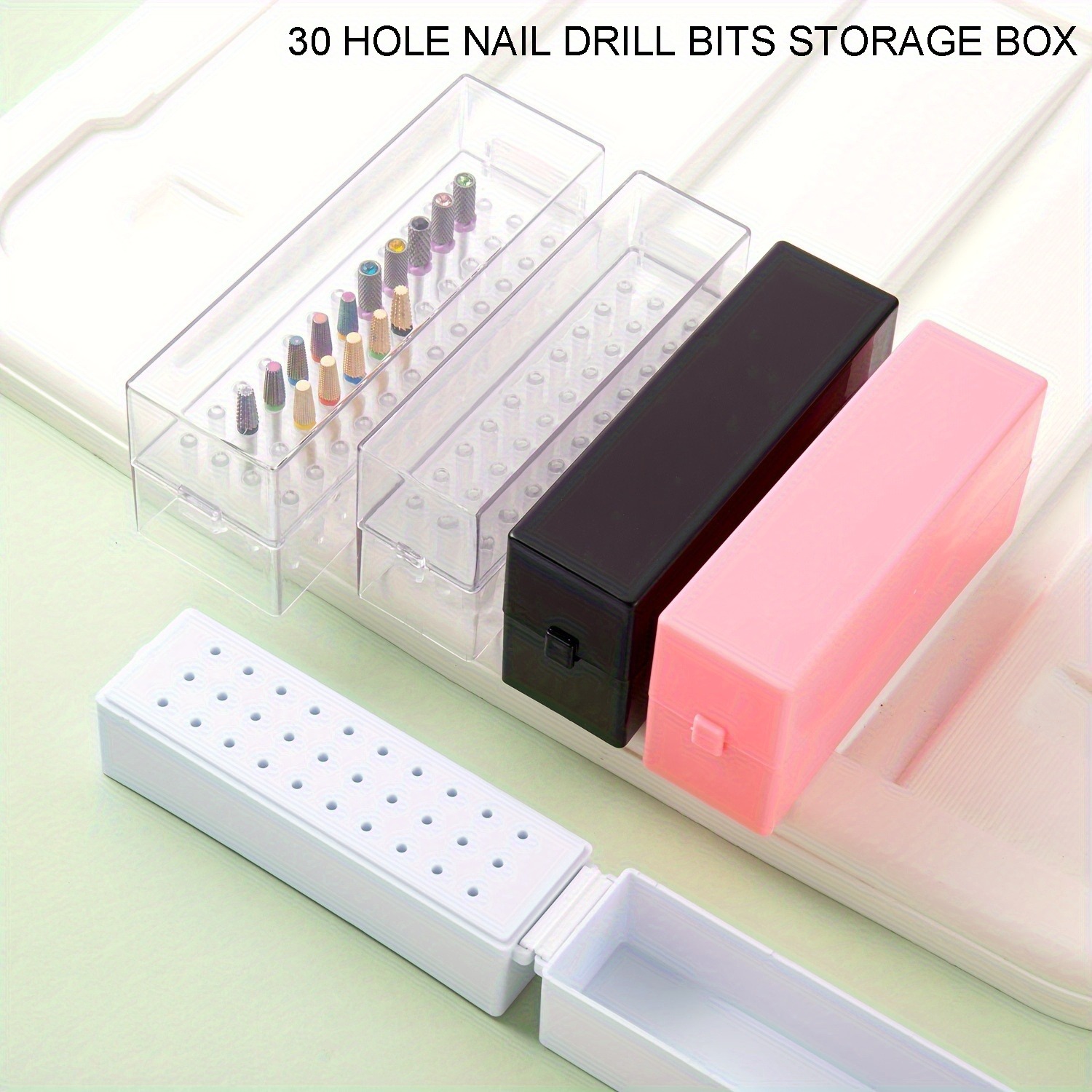 30/100 Hole 1PC of Various Sty - Nail Drill Machine review and price