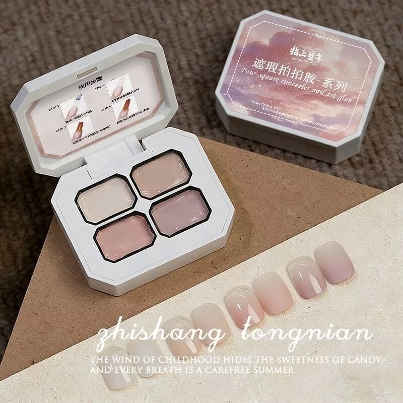 4 Colors Concealer Popular Nud - Nail Art Ideas review and price