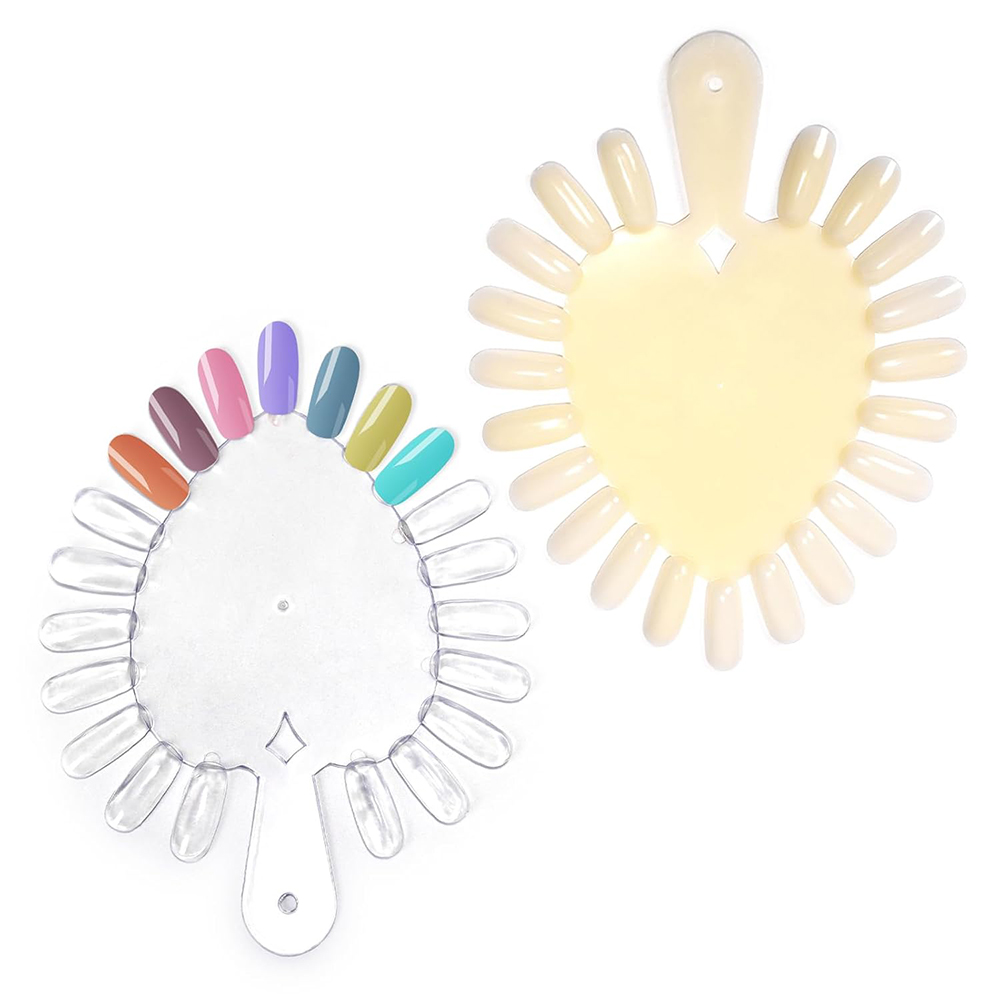 10Pcs Heart-shaped Nails Color - Nail Art Quotes review and price