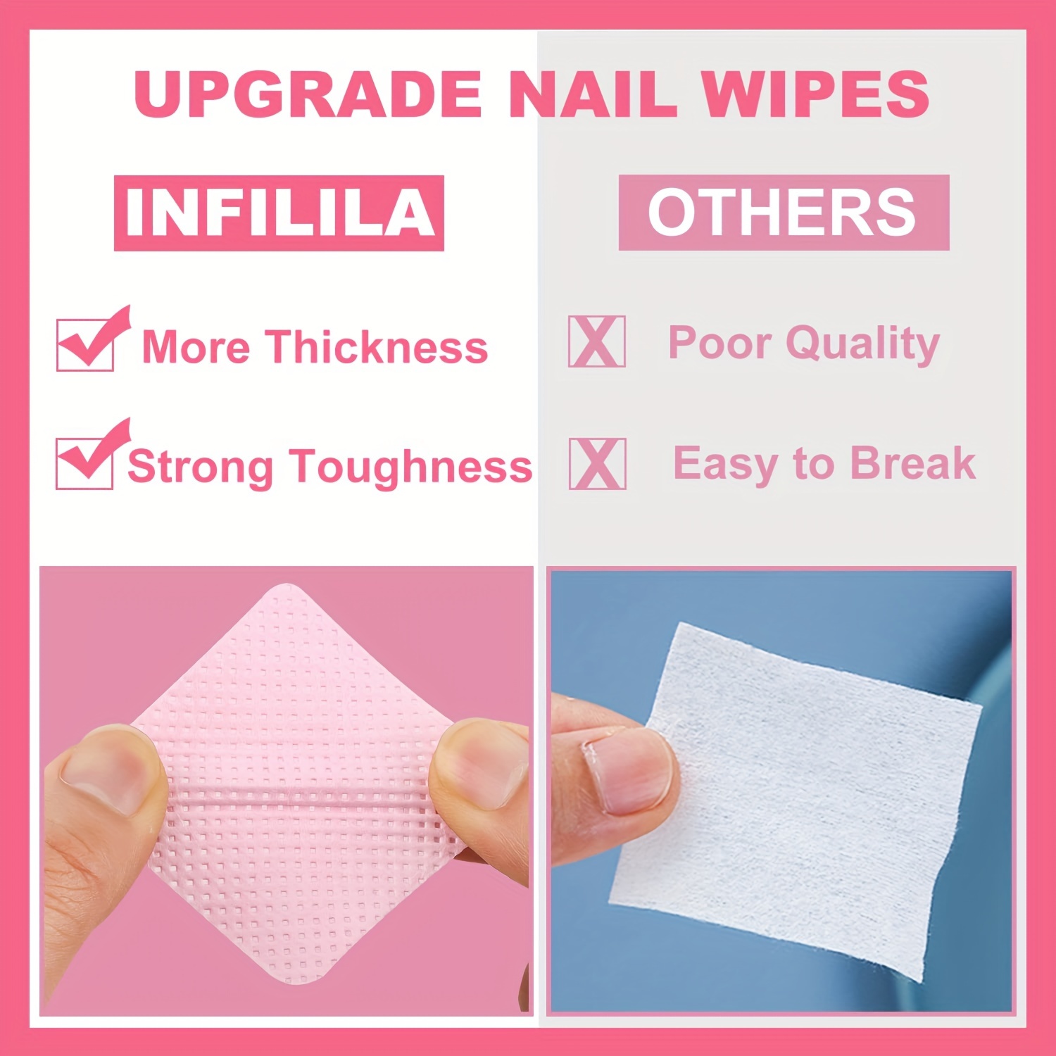 20/600pcs Lint-Free Nail Wipes - Nail Art Ideas review and price