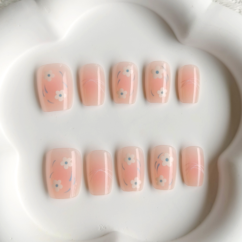 10Pcs Women Spring Fresh and D - Nail Art Xs review and price