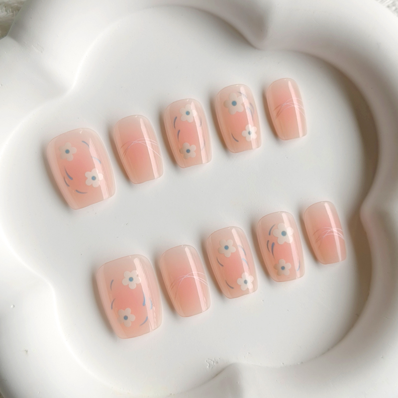 10Pcs Women Spring Fresh and D - Nail Art Xs review and price