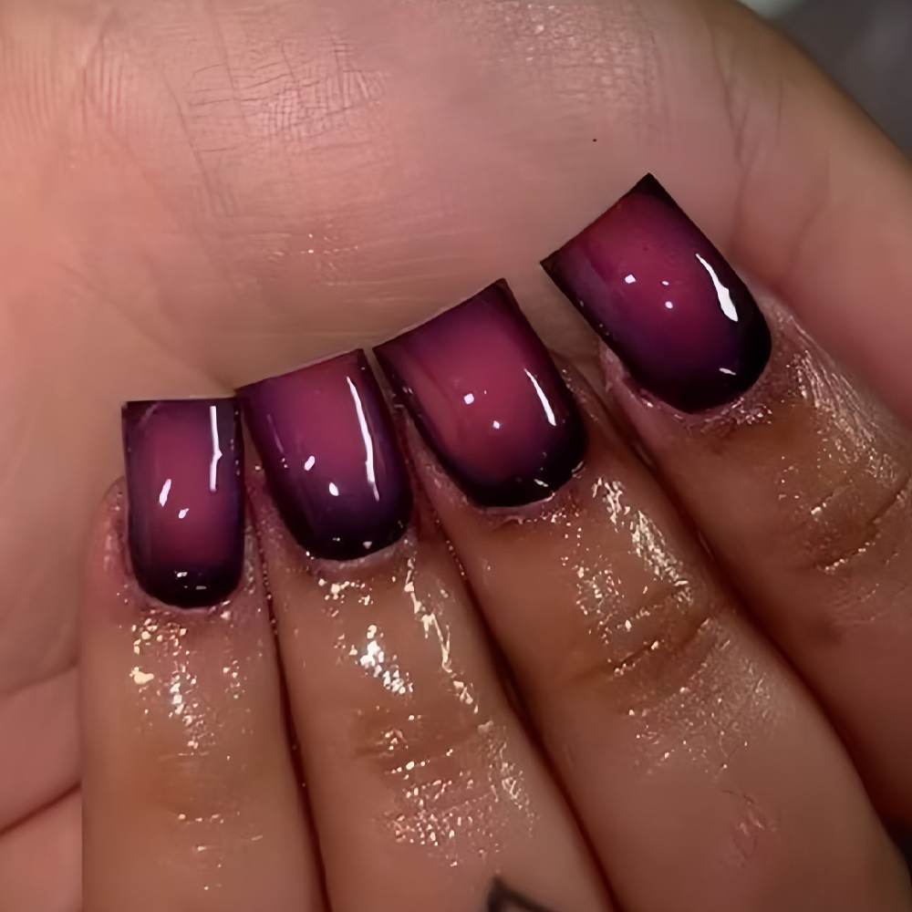 Short Square fake nails for wo - Nail Art Press On review and price