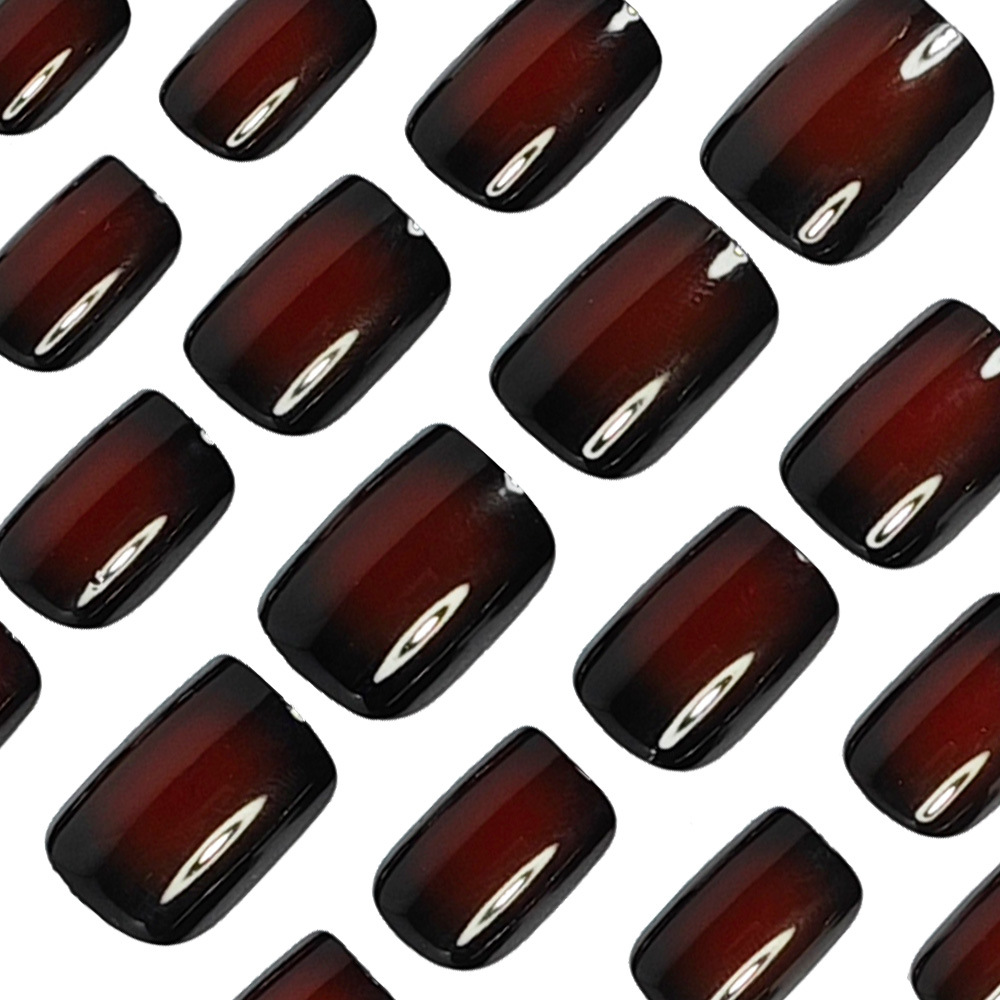 Short Square fake nails for wo - Nail Art Press On review and price