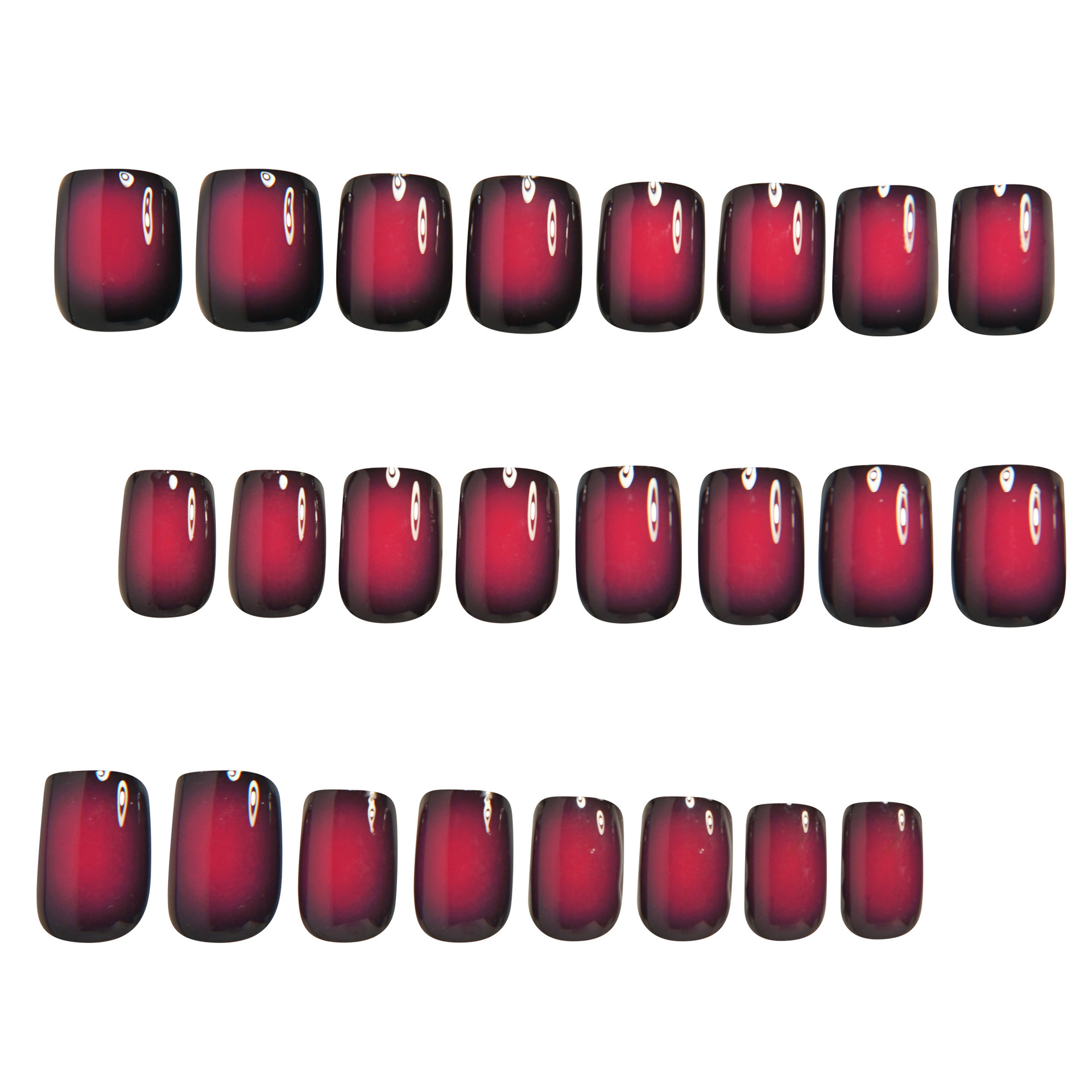 Short Square fake nails for wo - Nail Art Press On review and price