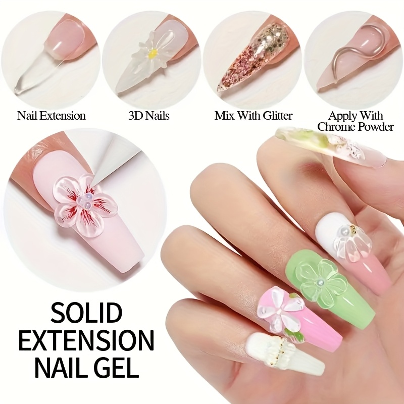 100g Clear Non-Stick Hand Exte - Nail Art Ideas review and price