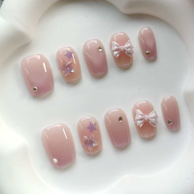 10Pcs Teenage Girl Fashion Cut - Nail Art Xs review and price