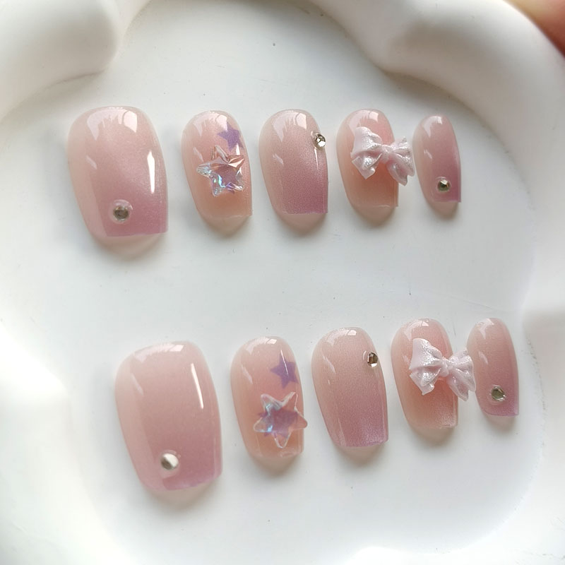 10Pcs Teenage Girl Fashion Cut - Nail Art Xs review and price