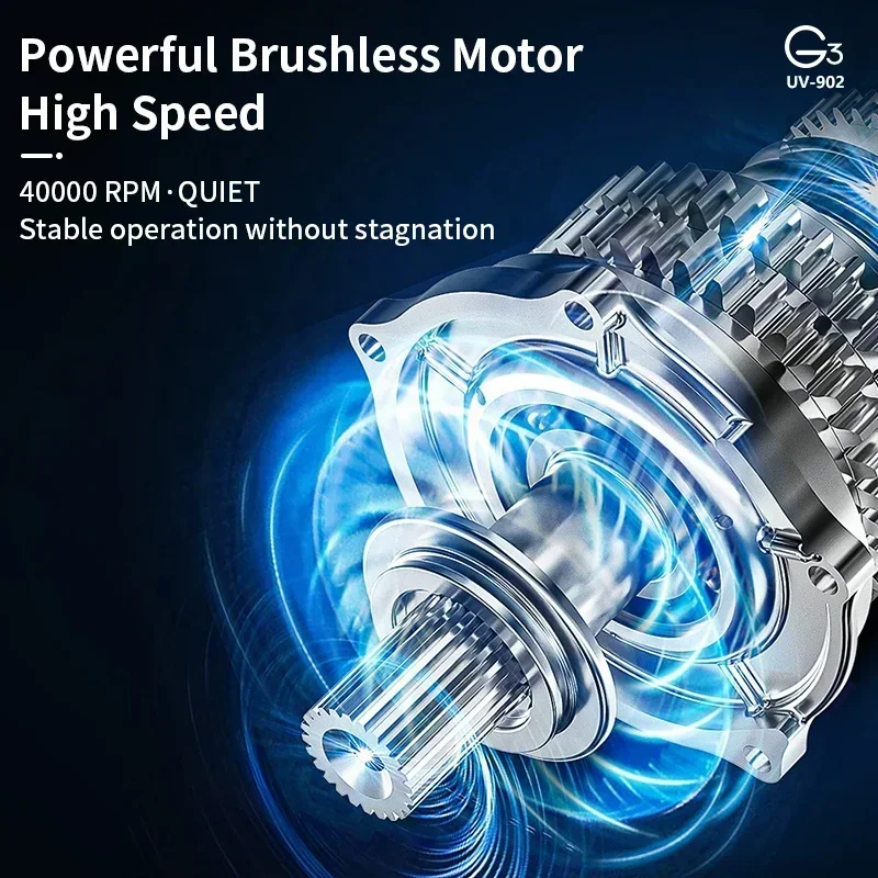 oxxi UV G3 40000 rpm Brushless - Nail Drill Machine review and price