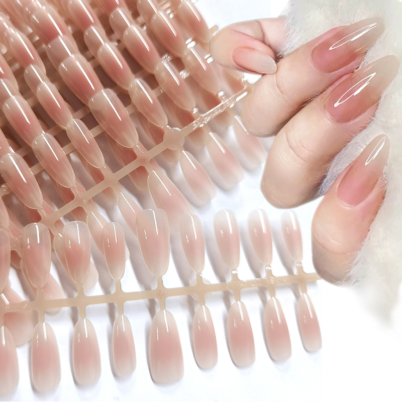 30Pcs Nude Color Fake Nail Fas - Nail Art Xs review and price