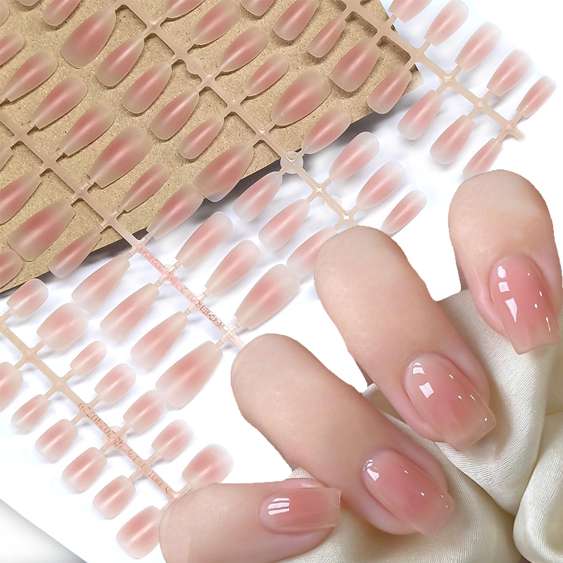 30Pcs Nude Color Fake Nail Fas - Nail Art Xs review and price