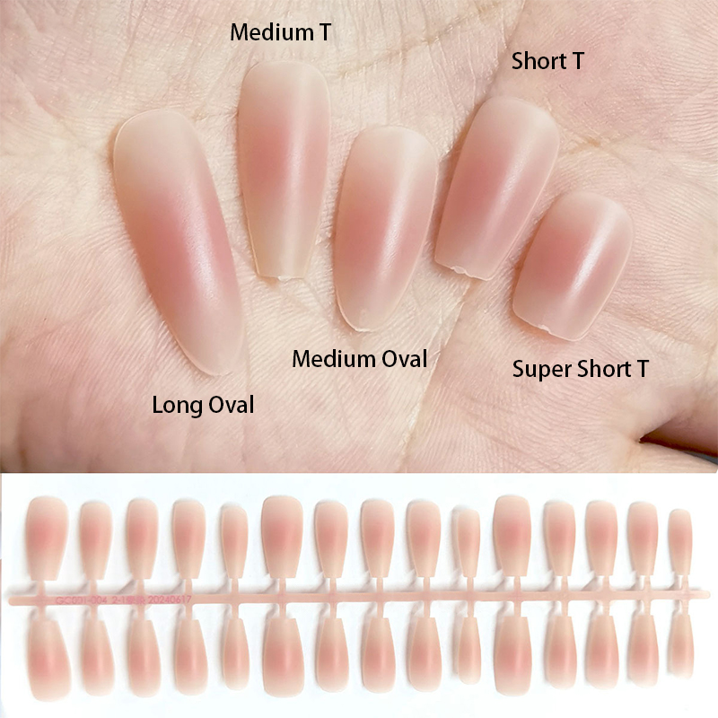 30Pcs Nude Color Fake Nail Fas - Nail Art Xs review and price