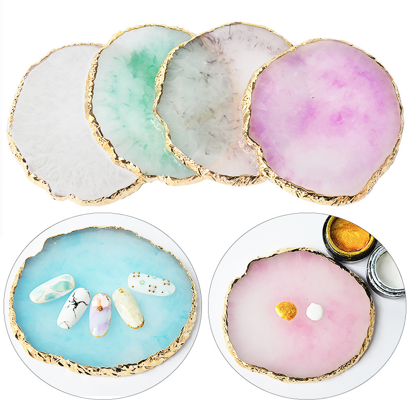 Resin Agate Stone Nail Art Pal - Nail Art Quotes review and price
